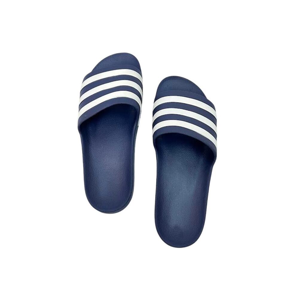 adidas Unisex Adilette Comfort Slides Sandal Ink, 13 US Women